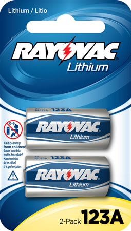 rayovac (energizer) - 123A Lithium -  for sale