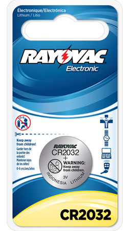 rayovac (energizer) - CR2032 Lithium Coin Cell -  for sale