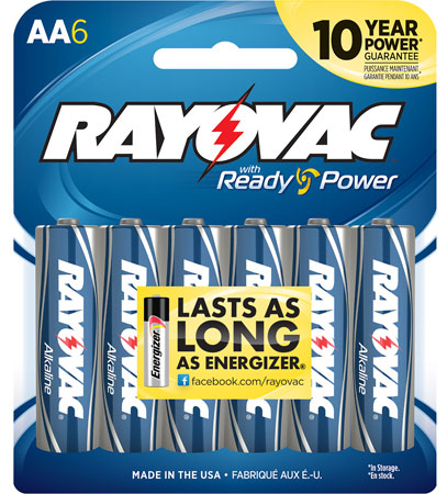 rayovac (energizer) - AA HIGH ENERGY Alkaline Batteries -  for sale