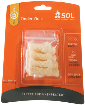 adventure medical kits - Tinder Quik -  for sale