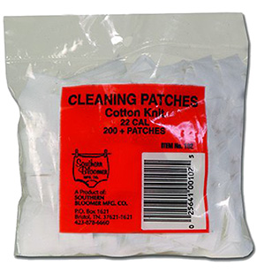 SOUTHERN BLOOMER MFG CO - Cleaning Patches - 22 CAL for sale