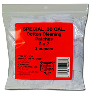 SOUTHERN BLOOMER MFG CO - Cleaning Patches - 30 CAL for sale