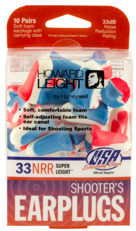 pip|howard leight - USA Shooters Earplugs - 10 PK for sale