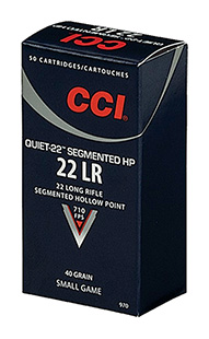 cci|speer|kinetic - Quiet-22 - .22LR for sale