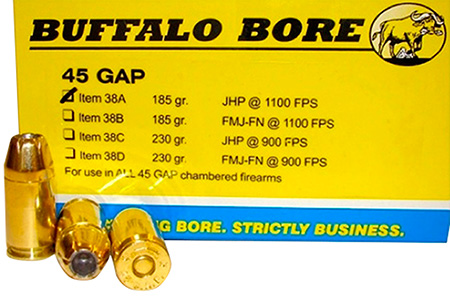 Buffalo Bore - Personal Defense - .45 GAP for sale