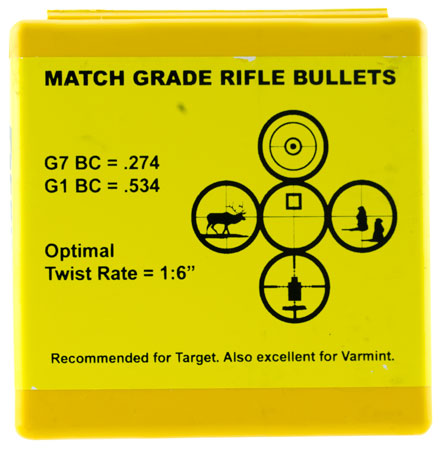 BERGER BULLET|CAPSTONE - VLD Target - 22 Caliber for sale