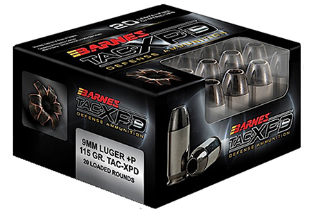 barnes bullets|bullseye - TAC-XPD Defense - 9mm Luger for sale