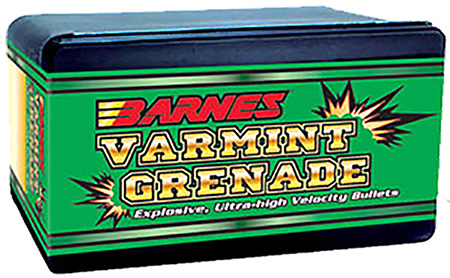 barnes bullets|bullseye - Varmint Grenade - 22 Caliber for sale