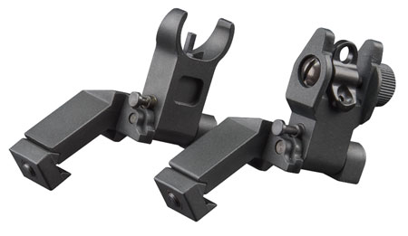aim sports inc - AR Low Profile 45 Degree Flip-Up Sight Set -  for sale