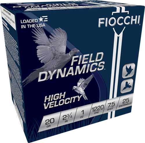 Fiocchi - Field Dynamics - 20 Gauge 2.75" for sale