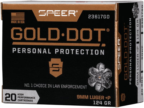 cci|speer|kinetic - Gold Dot - 9mm Luger for sale