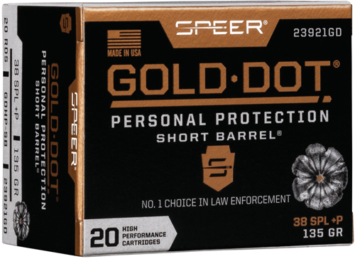 cci|speer|kinetic - Gold Dot - .38 Special for sale