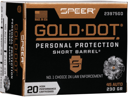 cci|speer|kinetic - Gold Dot - .45 ACP|Auto for sale