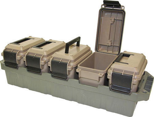 mtm molded products co - 5-Can Ammo Crate -  for sale